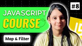JavaScript Complete Tutorial for Beginners 🚀 Notes with Projects | Functions | Lecture 8