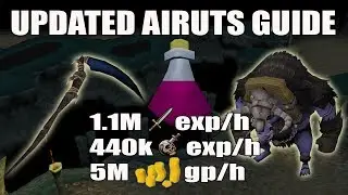 [Runescape 3] Airut Slayer Guide 2017 | Kuradal's Dungeon | 1.1M Melee exp/h | 440k slayer exp/h