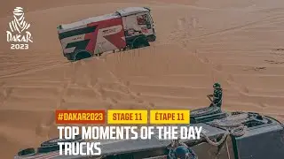 Trucks Top moments - Stage 11 - #Dakar2023