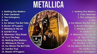 Metallica 2024 MIX Grandes Exitos - Nothing Else Matters, Enter Sandman, The Unforgiven, One