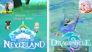 The legend of Never land vs dragonicle comparison