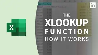 Excel Tutorial - Using the XLOOKUP function