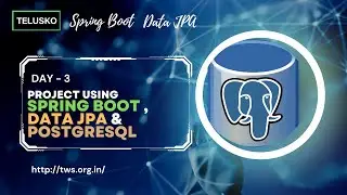 Project Using Spring Boot, Data JPA and PostgreSQL || 