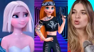 TRANSFORMAÇÕES PERSONAGENS DA DISNEY!