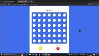 Connect 4 Game Using HTML, CSS and JavaScript with Source Code