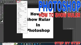 ✅  How To Show Ruler In Photoshop 🔴