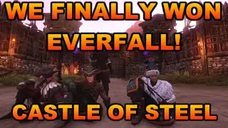 I LAGGED OUT MID WAR AND WE STILL WON! - Castle of Steel - (New World)