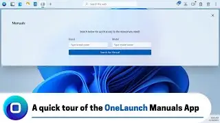 The OneLaunch Manuals App (2023)