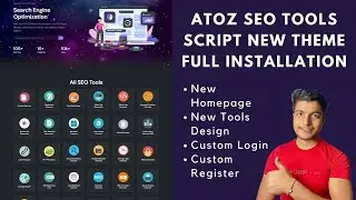 How to install AtoZ SEO Tools Custom Theme v1.0 | Custom Theme Installation in AtoZ SEO Tools