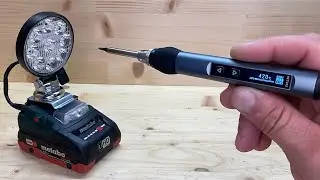 Аккумуляторный паяльник 65w kets02 почти Metabo)