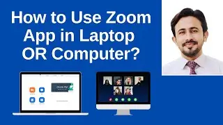 How to use Zoom app on Laptop or PC | Zoom App | Install Zoom App | Zoom App Download in Urdu /Hindi