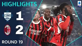 Como-Milan 1 - 2 | Highlights & Goals | Serie A 2024/25