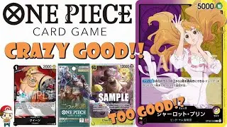 Charlotte Pudding is Broken! Crazy Good New Leader Officially Revealed! Op-08! (One Piece TCG News)