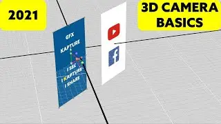 3D Camera Basics, Camera Tool and 3D Gizmos in 2021 After Effects