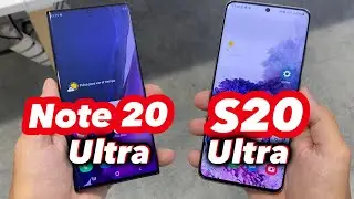 Galaxy NOTE 20 ULTRA VS Galaxy S20 ULTRA | Primer duelo!!