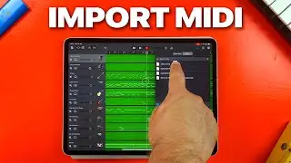 How To Import MIDI files into GarageBand for iOS