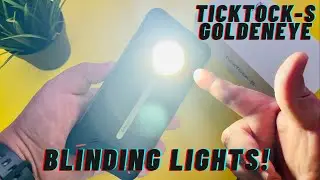 Unihertz TickTock S Goldeneye Impressions BLINDING LIGHTS!