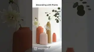 Decorating with plants! 🌱🪴 #homedecorating #interiordesign