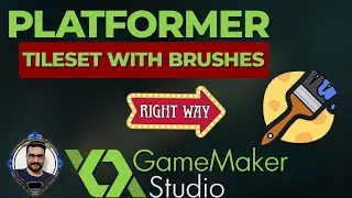 Platformer game : use tileset and brushes in gamemaker studio 2