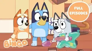 Muffin Moments with Bingo 💜 ✨ 🧡 | Best Bluey Full Episodes | Bingo - Official Channel
