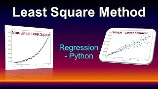 Least square regression for Linear and non Linear by Python | Machine learning Algorithm