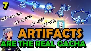 ARTIFACTS Are The Real Gacha in Genshin Impact | Early Ayaka Prep #7