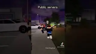 Private servers vs. Public servers…(ER:LC Roblox)