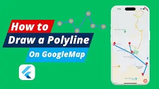 Flutter Google Maps Polyline || Polyline Flutter