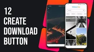 012 - Create Download Button In Wallpaper App