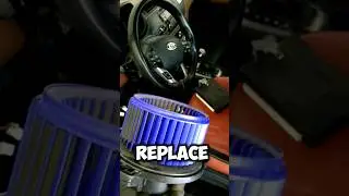 Kia Rio blower fan replace. #shorts #short #rio #dashboard