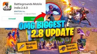 BGMI & PUBG MOBILE 2.8 Update | 2.8 Update *ALL NEW FEATURES* | Zombie Edge Theme Mode
