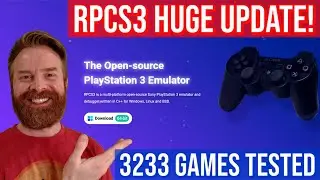 HUGE Update from RPCS3 (PS3 Emulator)
