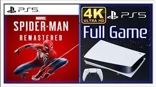 Spider-Man Remastered (PS5) - Full Game Walkthrough / Longplay (4K60ᶠᵖˢ UHD)