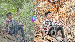 Picsart Editing Background Colour Change || Picsart Moody Orange Photo Editing