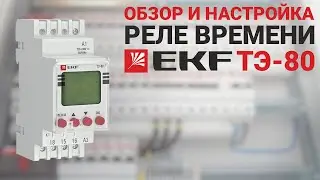 Обзор таймера ТЭ-80 EKF: пошаговая инструкция по настройке