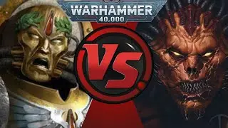 Dante's Sacrifice against Angron Warhammer 40K