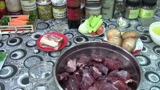 Автоклав 2013.  Мясо по  бургундски.