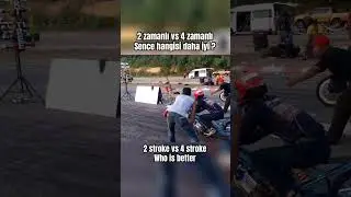 2 zamanlı vs 4 zamanlı motor yarışı 
