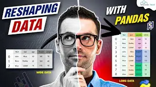 Reshaping Pandas Data frames with Melt & Pivot - Explained in English