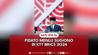 Pidato Menlu Sugiono Di KTT BRICS 2024