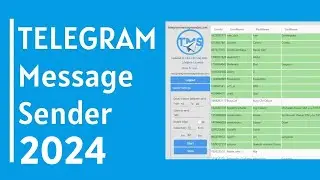 Telegram Message Sender - Send Telegram Bulk Message