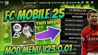 Fc mobile 25 Mod Menu (unlimited coins,gems & free shopping) V23.0.03|Mod Menu FC Mobile|FC Mobile|