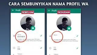 Cara Menyembunyikan Nama Profil WA, Menghilangkan Nama di Whatsapp