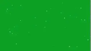 Particles - Green screen