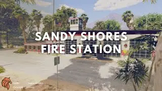 Sandy Shores Fire Station [FiveM MLO - GTA V Interior]