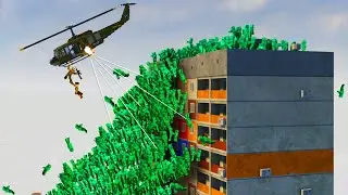 Realistic ZOMBIE Survival 😱 Teardown