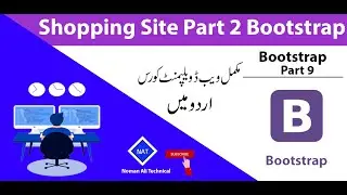 Shopping Site Bootstrap Part 9 | Noman Ali Technical