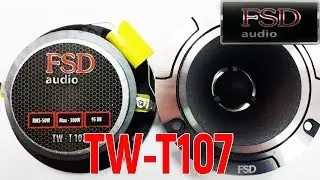 Обзор рупорных твитеров FSD audio TW-T107. Мой отзыв о них.