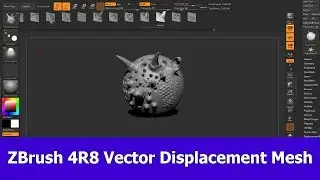 Vector Displacement Mesh: New Feature of ZBrush 4R8