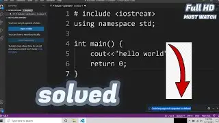 code language not supported or defined in visual studio code // solved